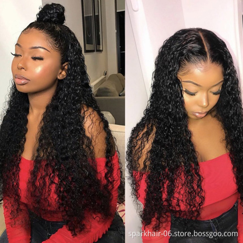 Cheap Wholesale Hair Wigs Brazilian Virgin Transparent Lace Front Wig Hd Full Lace Frontal Human Hair Wigs For Black Woman